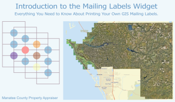 Introduction to the Mailing Labels Widget